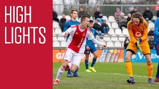 Highlights Ajax O17  Feyenoord O17 [upl. by Ssej]