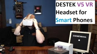 DESTEK V5 VR Headset for Smart Phones [upl. by Norling128]