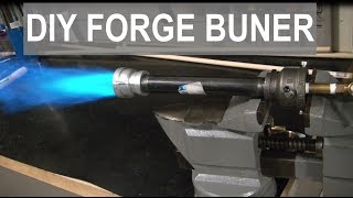 SUPER SIMPLE PROPANE FORGE BURNER  ELEMENTALMAKER [upl. by Nauquf]