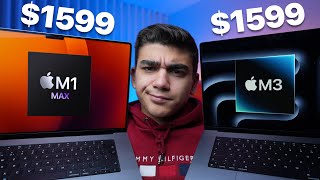 M3 MacBook Pro vs M1 Max MacBook Pro WaitThey Cost the Same [upl. by Ocirne427]