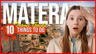 TOP 10 Things to do in Matera Italy 2024 [upl. by Ambrogio399]