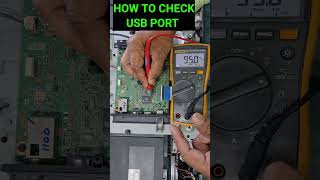 TV USB PORT HOW TO REPAIR  shorts tvrepairservice  😒📺🔥 [upl. by Enorahs271]