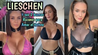 LIESCHEN y sus 2 buenas razones para amar el techno chica TIKTOK [upl. by Yrak]