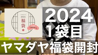 【ヤマダヤ】2024年 11000円の福袋開封 1袋目【福袋】 [upl. by Susie]