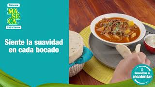 Antojados quedaron de hilachas acompañadas con las tortillas más suavecitas con Maseca Extra Suave [upl. by Nodnar]