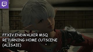 Returning Home Inn Cutscene Alisaie  FFXIV Endwalker MSQ  Final Fantasy XIV [upl. by Ydeh]