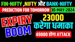 NIFTY EXPIRY BIG MOVE  OPTION CHAIN TRADING STRATGY  BANKNIFTY amp FINNIFTY PREDICTION FOR TOMORROW [upl. by Cecilia]