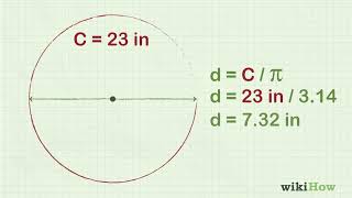 How to Calculate the Diameter of a Circle [upl. by Arahk]