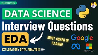 Data Science Interview Questions and Answers  Exploratory Data Analysis EDA with Python [upl. by Lezah]