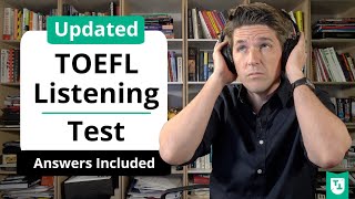 TOEFL Listening Practice Test With Answers [upl. by Bennion]