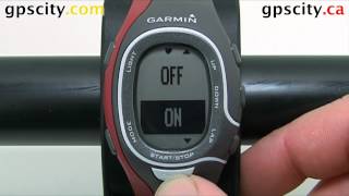 Pairing an ANT Heart Rate Monitor in Running Mode with a Garmin Forerunner 60 [upl. by Solitta]