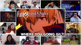 KINGU AND GILGAMESH SACRIFICE FateGrand Order Babylonia Episode 19  Reaction Mashup [upl. by Eenerb]