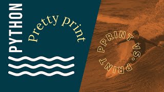 Pretty print in python  Print vs Pprint in Python [upl. by Thomajan19]