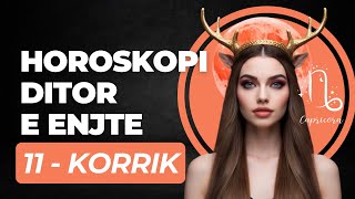 Horoskopi DITOR për nesër e ENJTE 11 Korrik 2024 horoskopiditor Korrik2024 [upl. by Ateiluj]