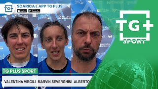 Italia League Femminile a Mogliano nostre interviste esclusive  TG Plus SPORT Treviso [upl. by Enidlareg470]