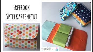 Anleitung zum Freebook quotSpielkartenetuiquot von selbernähennet [upl. by Babbette]