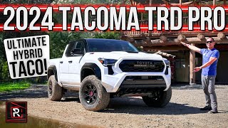 The 2024 Toyota Tacoma TRD Pro Is The Ultimate Midsize Turbo Hybrid OffRoad Truck [upl. by Amitie]