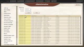 BackChart Tutorial System Admin  Audit Log [upl. by Topper]