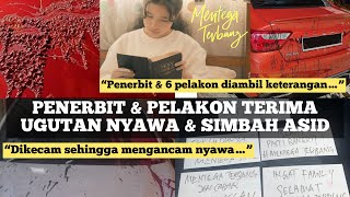 Pengarah amp Pelakon Filem “Mentega Terbang” Terima Surat Ugutan amp Kereta Disimbah Cat Dan Asid [upl. by Bittencourt625]