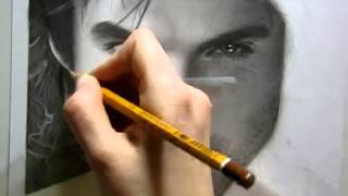 Ian Somerhalder draw by Ellen SunbeamElena2687 [upl. by Ahseya]