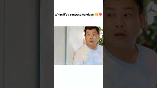 When its a contract marriage 🤭💖 trending viral cdrama [upl. by Trever823]