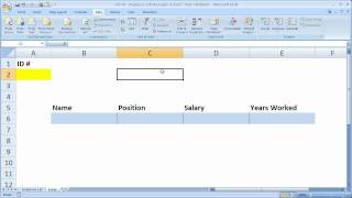 Excel Tips 20  Display In Cell Message when a Cell is Selected in Excel Not a Comment [upl. by Eckblad]