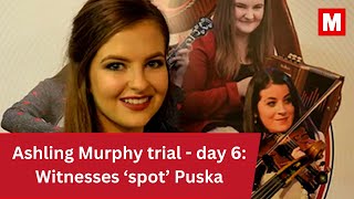 Ashling Murphy murder trial  day 6 Witnesses allegedly see Jozef Puska amp paramedics give evidence [upl. by Ase739]