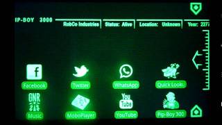 PipBoy 3000 Theme for Android [upl. by Bonnes]