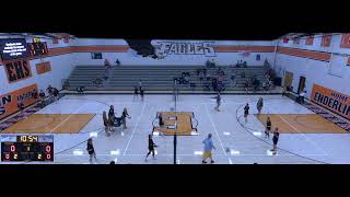 Enderlin High School vs EdgeleyKulmMontpelier Girls Freshman Volleyball [upl. by Neelia]