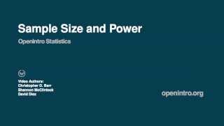 Determining an Appropriate Sample Size [upl. by Loni]