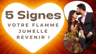 Préparezvous  5 Signes que votre Flamme Jumelle est sur le point de Revenir  💫🙏💜 [upl. by Jorie148]