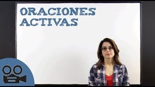 Las oraciones activas [upl. by Koval4]