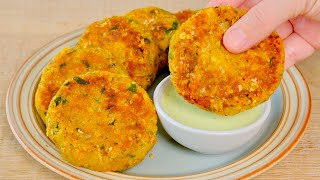 These lentil patties are better than meat Protein rich easy patties recipe Vegan [upl. by Pope600]