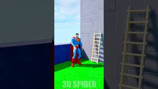 Ladder Run Challenge Spiderman vs Hulk vs Spider Girl 2 spiderman gta [upl. by Dobrinsky]