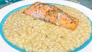 20 de Minute Risotto reteta clasica italiana cu somon [upl. by Ruzich109]