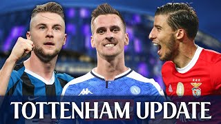 Milan Skriniar Talks Begin  Ruben Dias On The List TOTTENHAM UPDATE [upl. by Kciredohr]