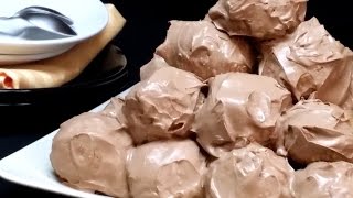 Profiteroles al Cioccolato  Profiterole Italian Dessert  How to Make Profiteroles [upl. by Hermia]