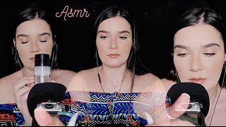 ASMR 3 CAMADAS  3DIO x ZOOM 3 LAYERS INAUDIBLE  Naiane [upl. by Billi]