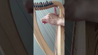 O Come All Ye Faithful 12 Strings Baby Harp 12弦豎琴 Harp Solo [upl. by Essej]