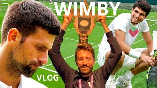 Vlog TOUT sur Wimbledon 2023 🍓🌱 [upl. by Lekim]