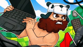 BigJigglyPanda Breaks His Entire Setup [upl. by Alekehs]