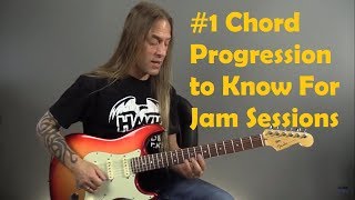 1 Chord Progression to Know For Jam Sessions  GuitarZoomcom  Steve Stine [upl. by Adnilasor]