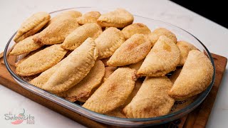 Empanadas Caseras de Cajeta Manzana y Piña  quotEl Saborcito Rojoquot [upl. by Berkie]