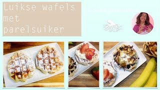 Luikse wafels met suikerparels [upl. by Herwig]