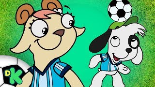 ¡Doki y sus amigos juegan fútbol  Doki  Discovery Kids [upl. by Uol]