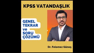 2022 KPSS Vatandaşlık Genel Tekrar ve Soru Çözümü I [upl. by Drapehs448]