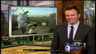 quotThe Soupquot Pokes Fun At KTLA For Airing An Elderly Mans Pole Vault Attempt [upl. by Anilatsyrc]