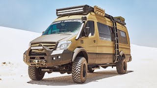 INSANE OFFROAD VAN CONVERSION  An INDEPTH Look At THE ULTIMATE CUSTOM CAMPERVAN ⛰️🚐 [upl. by Teirtza63]