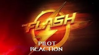 THE FLASH  1X01 PILOT REACTION [upl. by Ykceb67]