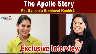 Exclusive Interview of Ms Upasana Kamineni Konidela regarding The Apollo Story [upl. by Elyagiba]